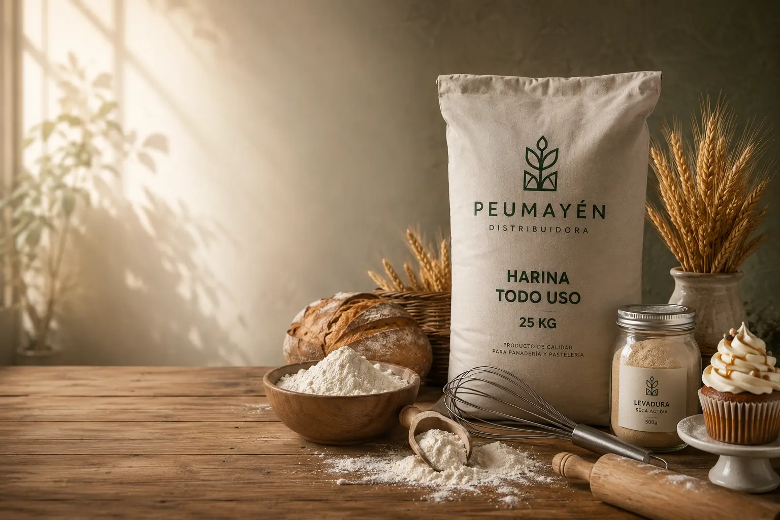 Peumayén Distribuidora — Harinas e insumos de panadería